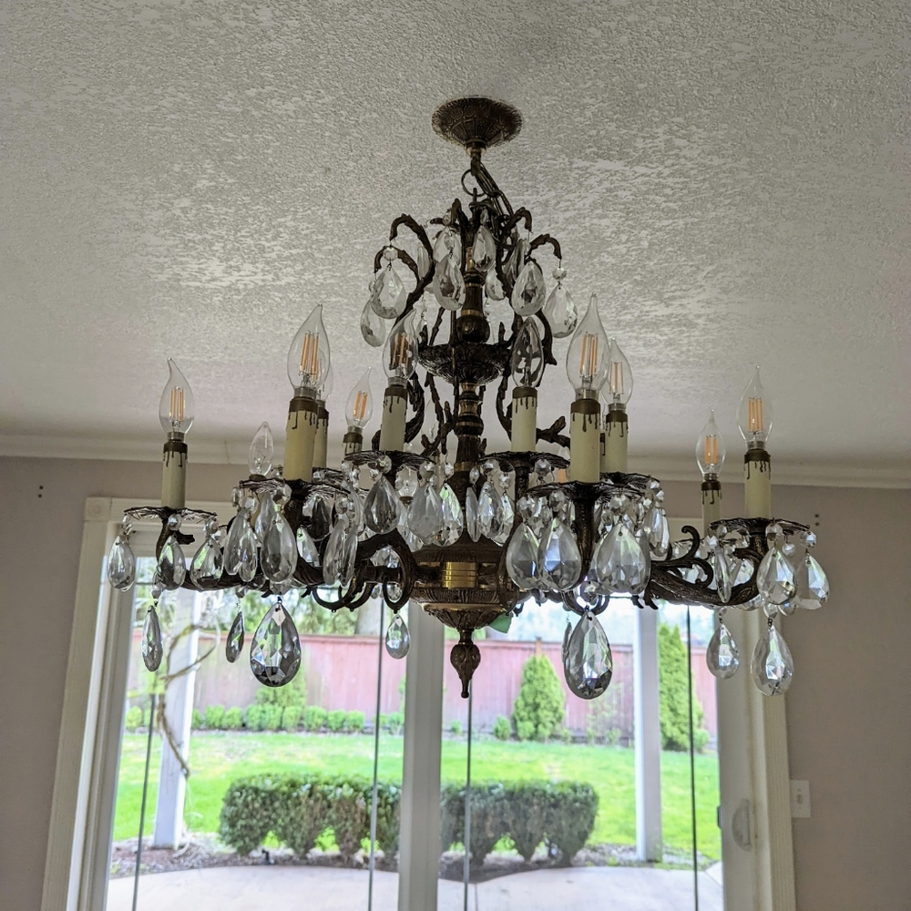 Vintage antique light fixture